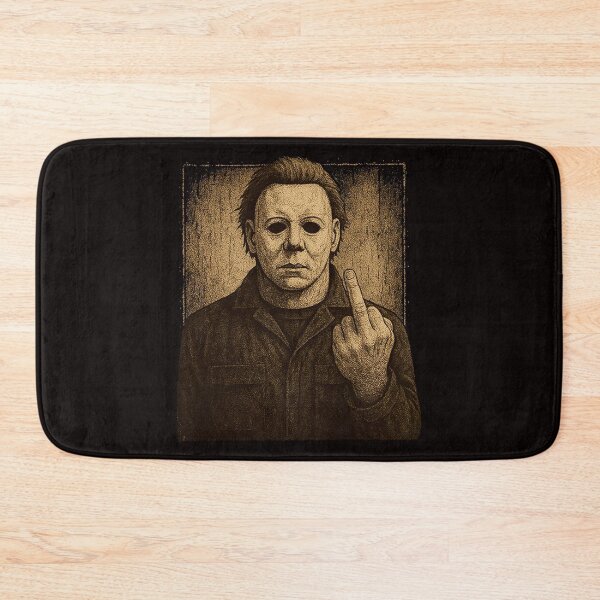 Item preview, Michael Myers - Halloween Middle Finger designed and sold by Bou-Jolyn.