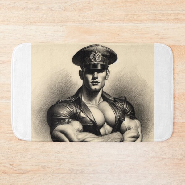 Item preview, Gay Pride 1940's Leather Military Pride Berlin Leder Pride Graphic Design designed and sold by ItsAKinkThing.