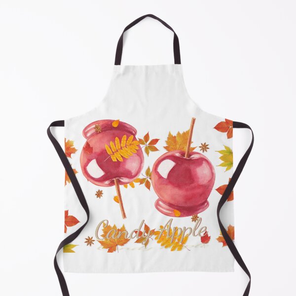 Item preview, Candy Apple Season – Cozy Fall Sticker designed and sold by creativesurface.