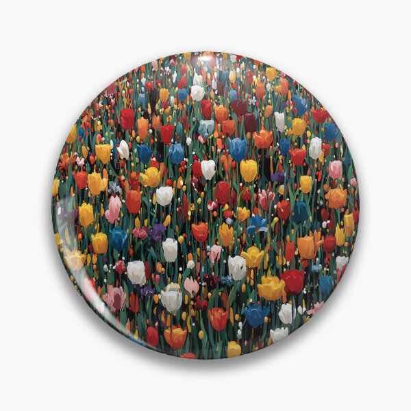 Item preview, Modern Abstract Tulips Artwork Contemporary Print designed and sold by AutoPopStudio.