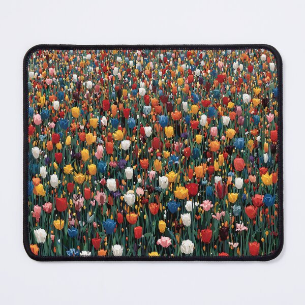 Item preview, Modern Abstract Tulips Artwork Contemporary Print designed and sold by AutoPopStudio.