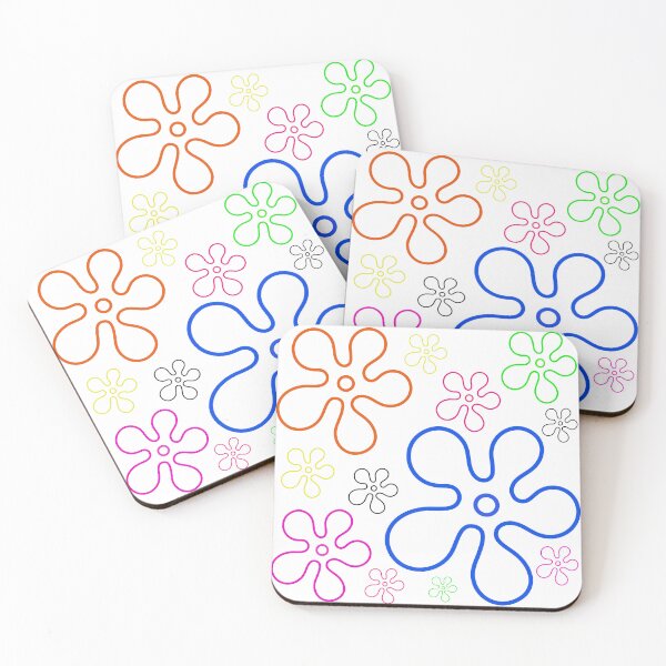 Item preview, SpongeBob Bikini Bottom Colorful Flowers Sky designed and sold by DibujandoPorfa.