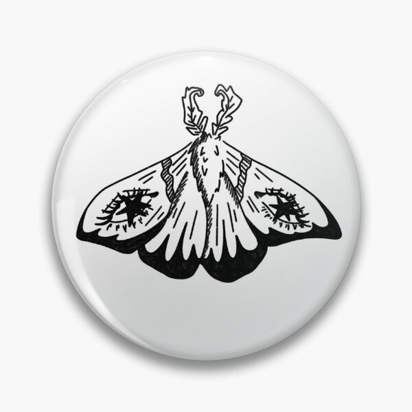 Item preview, Cute moth with eyes designed and sold by annexart.