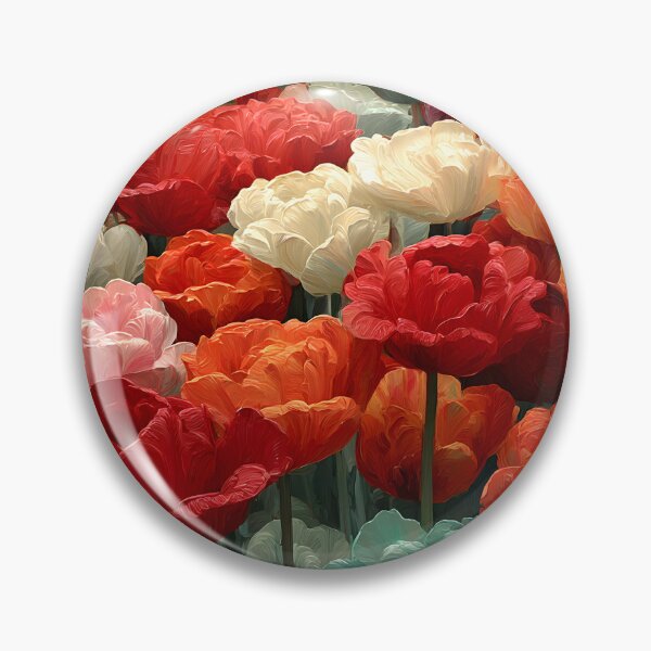 Item preview, Tulips Artwork Delicate Floral Print designed and sold by AutoPopStudio.