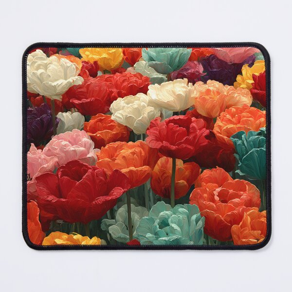 Item preview, Tulips Artwork Delicate Floral Print designed and sold by AutoPopStudio.