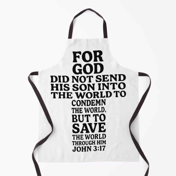 Item preview, John 3:17 For God Send His Son To Save The World Through Him designed and sold by plushism.