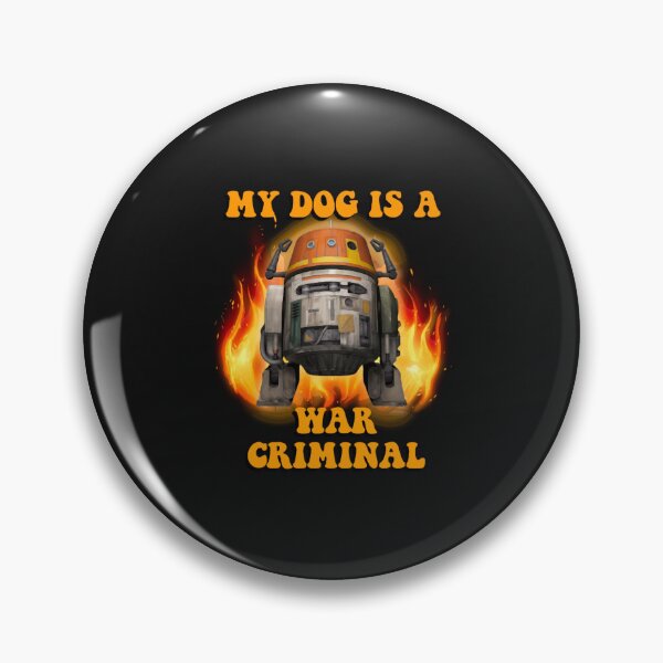 Item preview, My Dog Is A War Criminal Chopper designed and sold by samuevicent.