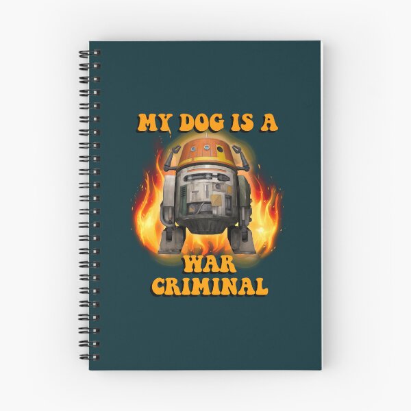 Item preview, My Dog Is A War Criminal Chopper designed and sold by samuevicent.