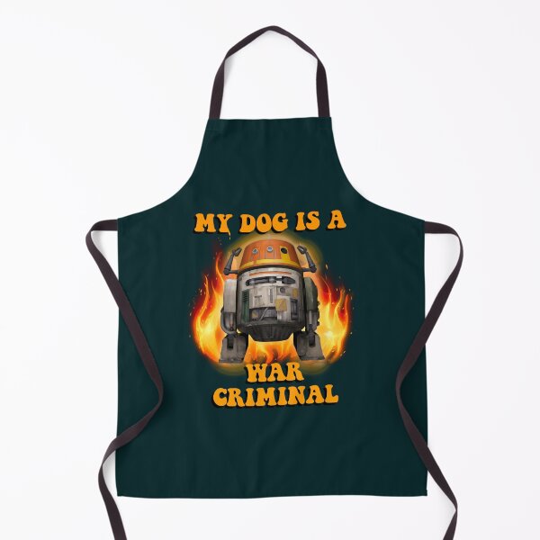 Item preview, My Dog Is A War Criminal Chopper designed and sold by samuevicent.