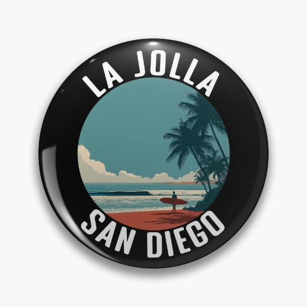 Item preview, La Jolla - San Diego (with White Lettering) designed and sold by VelvetRoom.
