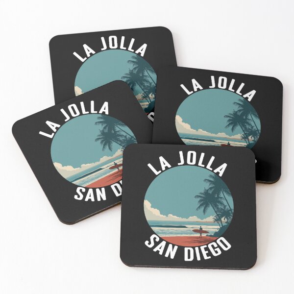 Item preview, La Jolla - San Diego (with White Lettering) designed and sold by VelvetRoom.