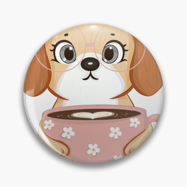 Item preview, Pawsitively Caffeinated: Your Coffee Buddy designed and sold by Iqrapixels.