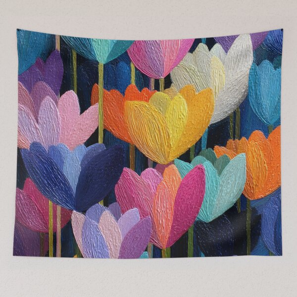 Item preview, Vibrant Tulips Artwork Colorful Spring Flowers designed and sold by AutoPopStudio.