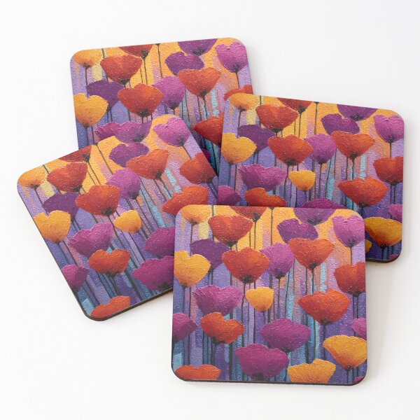 Item preview, Artistic Tulips Painting Whimsical Floral Design designed and sold by AutoPopStudio.