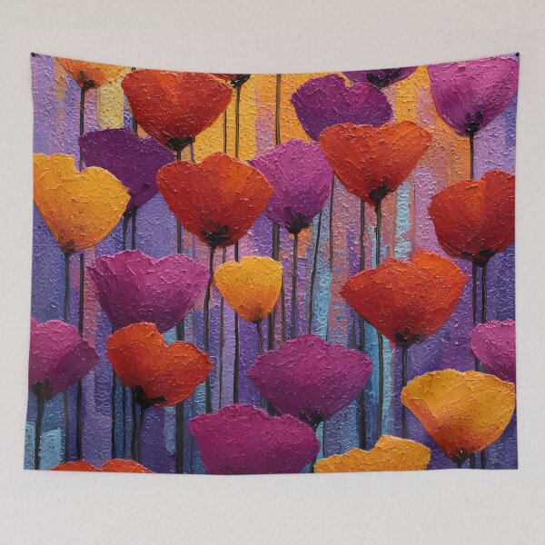 Item preview, Artistic Tulips Painting Whimsical Floral Design designed and sold by AutoPopStudio.