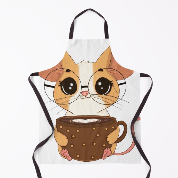 Item preview, Squeak & Sip: Tiny Coffee Mouse designed and sold by Iqrapixels.