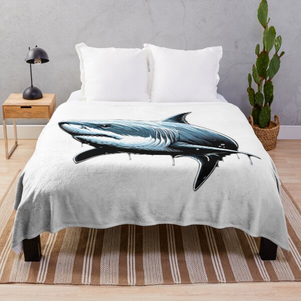 Item preview, white shark designed and sold by NCNGDESIGN.