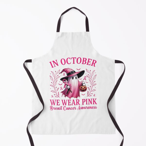 Item preview, Breast Cancer Halloween Women in October We Wear Pink designed and sold by gear-posters.