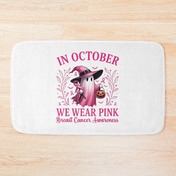 Item preview, Breast Cancer Halloween Women in October We Wear Pink designed and sold by gear-posters.
