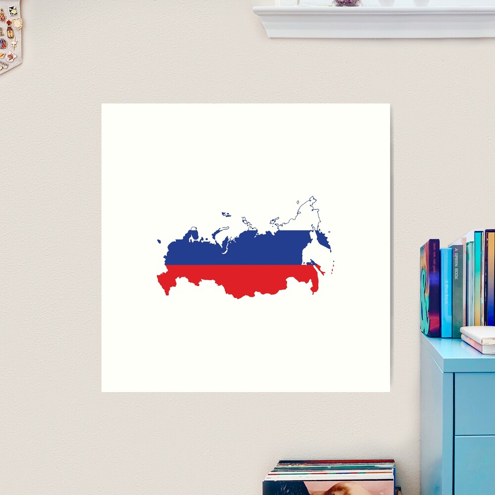 Russia Flag Digital Art by Sophia - Pixels