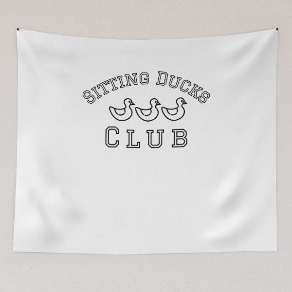 Item preview, Sitting ducks club funny Duck joke humor funny duck meme designed and sold by snowry.