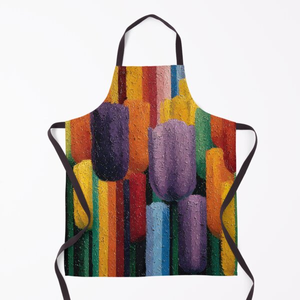 Item preview, Charming Tulips Artwork Romantic Garden Scene designed and sold by AutoPopStudio.