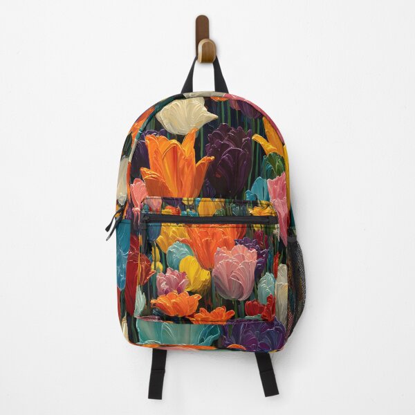 Item preview, Fresh Bloom Tulips Painting Floral Fine Art designed and sold by AutoPopStudio.