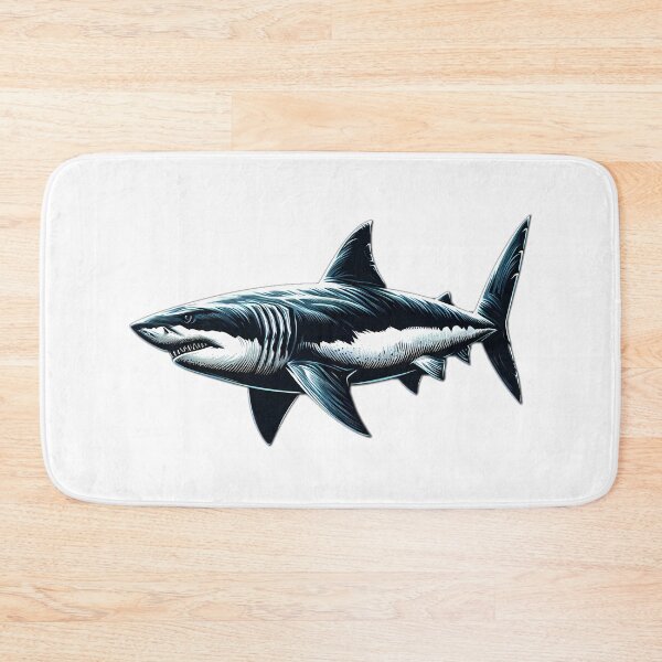 Item preview, white shark designed and sold by NCNGDESIGN.