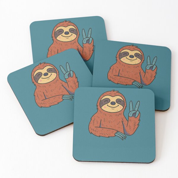 Item preview, Peace Sloth designed and sold by FrictionMaxxing.