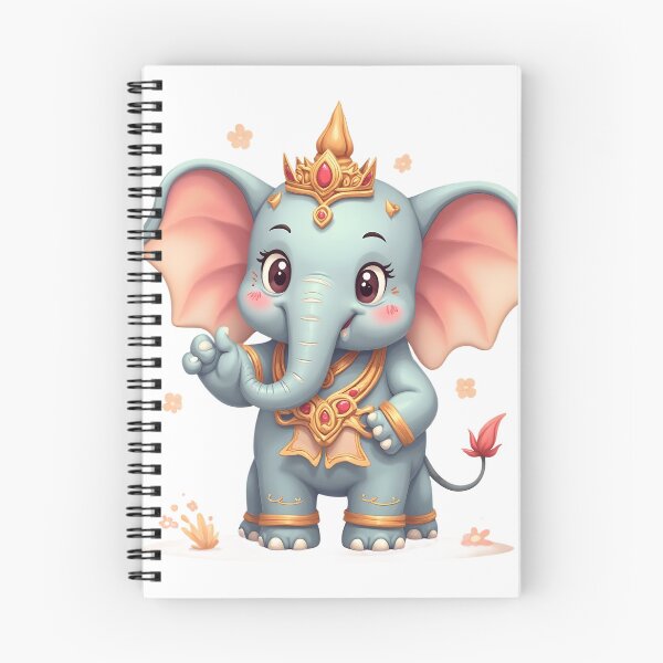 Item preview, Magical Thai Elephant Cartoon designed and sold by TH cartoon world.