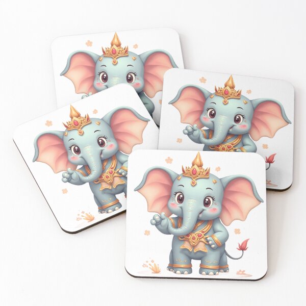 Item preview, Magical Thai Elephant Cartoon designed and sold by TH cartoon world.