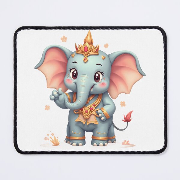 Item preview, Magical Thai Elephant Cartoon designed and sold by TH cartoon world.