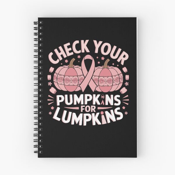 Item preview, Check Your Pumpkins For Lumpkins Breast Cancer Awareness. Pink in October designed and sold by bimimagic.