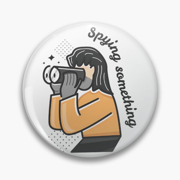 Item preview, Spying Something designed and sold by MicanCuteStore.