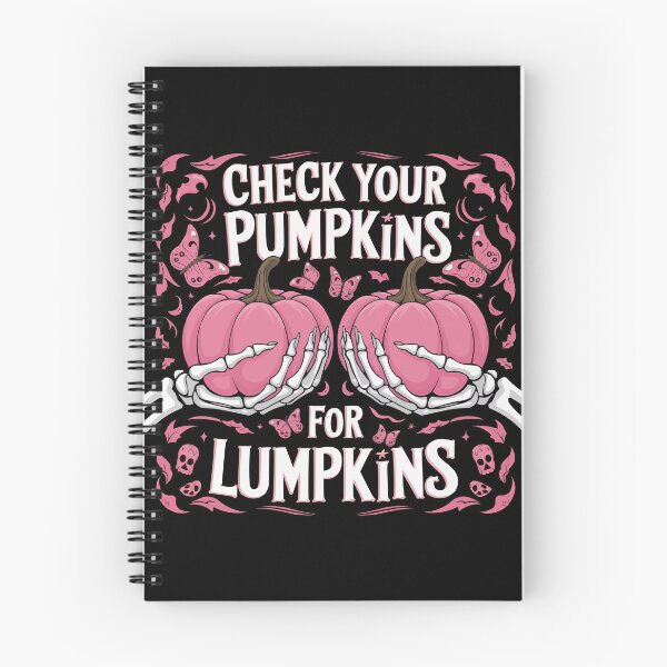 Item preview, Check Your Pumpkins For Lumpkins Breast Cancer Awareness. Pink in October designed and sold by bimimagic.