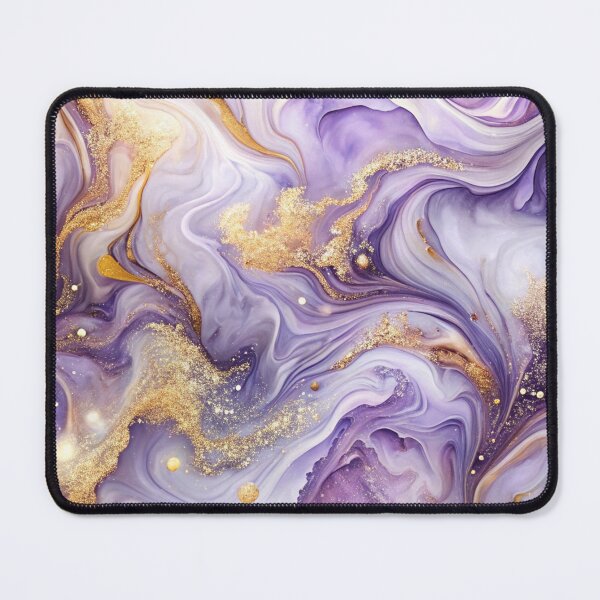 Item preview, Gold and Purple Swirl Pattern designed and sold by RowanGraphics.