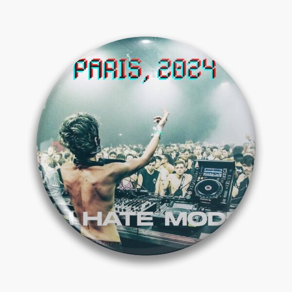 Item preview, I Hate Models (IHM) Techno DJ Paris 2024 Rave Art Merch designed and sold by TECHNO_SHIRTS.