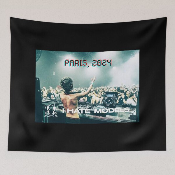 Item preview, I Hate Models (IHM) Techno DJ Paris 2024 Rave Art Merch designed and sold by TECHNO_SHIRTS.