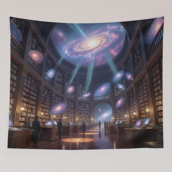 Item preview, The Galactic Library designed and sold by xArchGoDx.