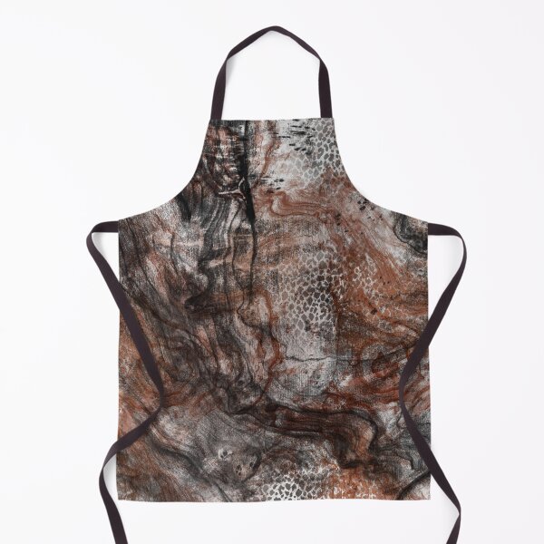 Item preview, Wood Leopard Natural Pattern Black - Brown designed and sold by MimiKoo.