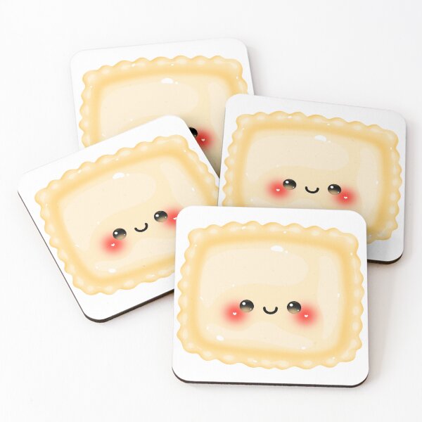 Item preview, kawaii stuffed pasta ravioli designed and sold by KJackArtwork.