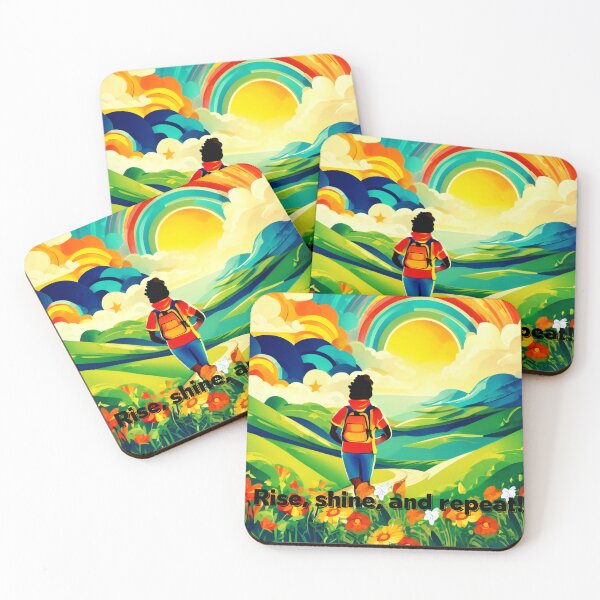 Item preview, Rise, Shine, Repeat!" designed and sold by Zofia Sosnecka.