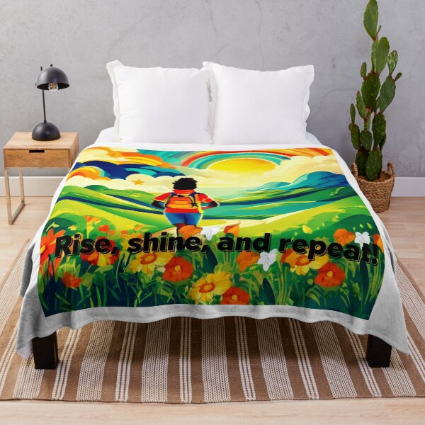 Item preview, Rise, Shine, Repeat!" designed and sold by Zofia Sosnecka.