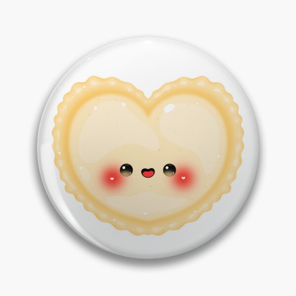 Item preview, kawaii stuffed pasta ravioli designed and sold by KJackArtwork.