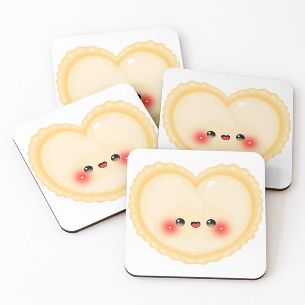Item preview, kawaii stuffed pasta ravioli designed and sold by KJackArtwork.