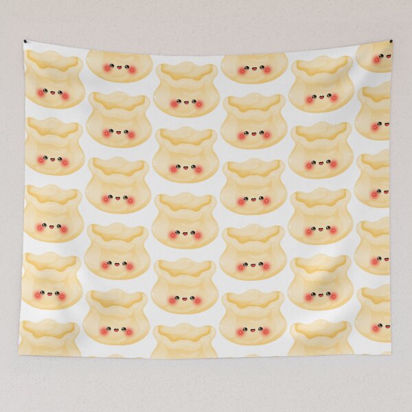 Item preview, kawaii stuffed pasta ravioli designed and sold by KJackArtwork.