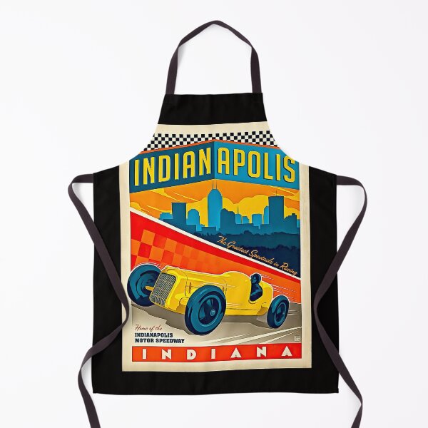Item preview, Blast from the past a vintage old poster Indianapolis designed and sold by Helios Be. Lavsh.