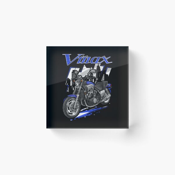 Item preview, Yamaha V-Max 1200 1992 (Purplish Blue) for Motorcycle Riders designed and sold by MotoApparelHub.
