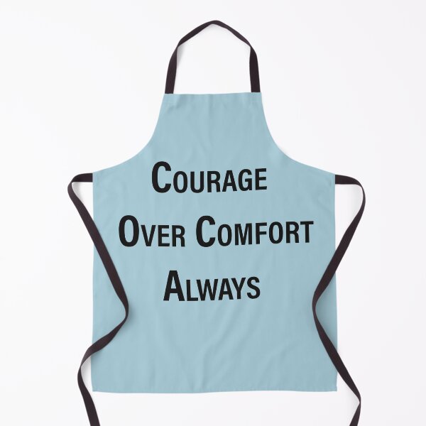 Item preview, Courage Over Comfort, Always – Bold Mindset Quote Design designed and sold by ArtNestVerse.
