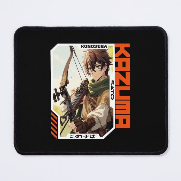 Item preview, Kazuma Sato - KonoSuba designed and sold by fractusbarnsley.